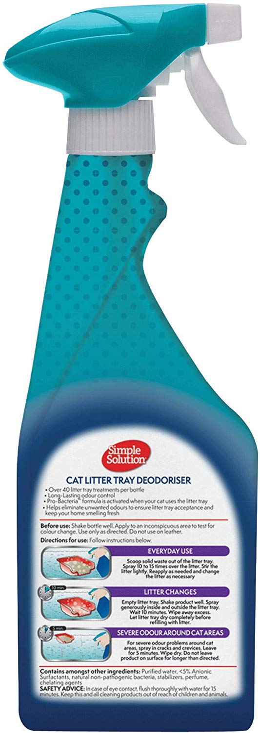 Cat Litter Odor Eliminator, 500 ml Naturally For Pets