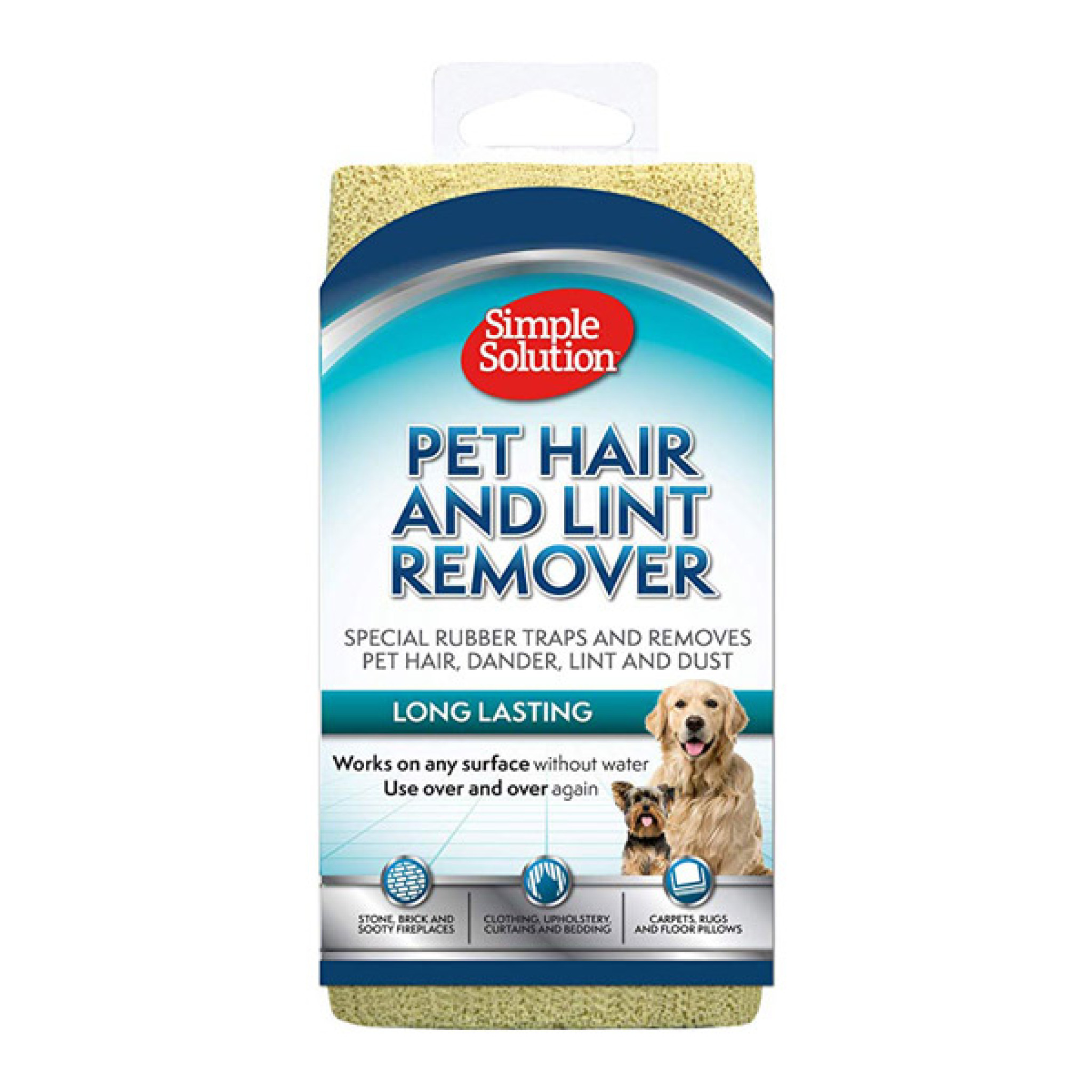 Simple Solution Pet Hair & Lint Remover Naturally For Pets