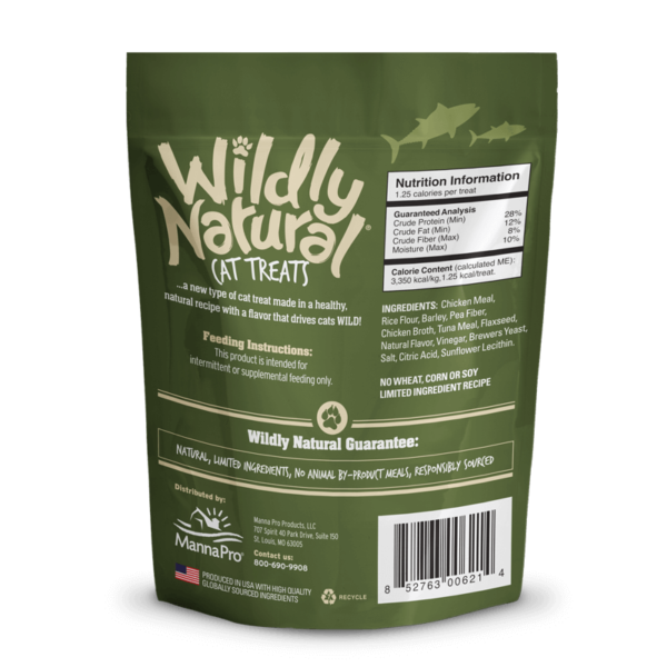 Fruitables Wildly Natural - Tuna Flavor Cat Treats