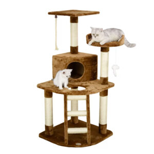 Cat Tree with Ladder & Rope SIZE 81Wx64Lx121H