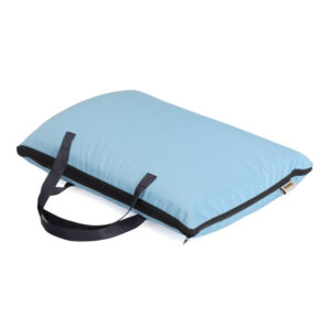 Cuscino Portatile Borsa Tracolla Azzurra