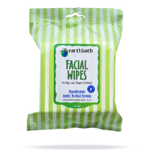 earthbath® Facial Wipes, Hypo-Allergenic