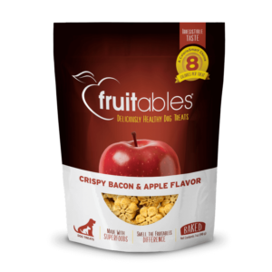 Fruitables Dog Treats Crispy Bacon & Apple Flavor