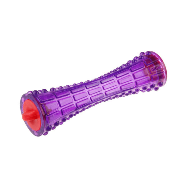 Treat Dispenser "Johnny Stick' TPR Transparent Purple