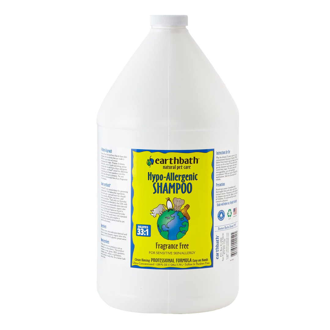 Earthbath Hypoallergenic 1Gallon Naturally For Pets