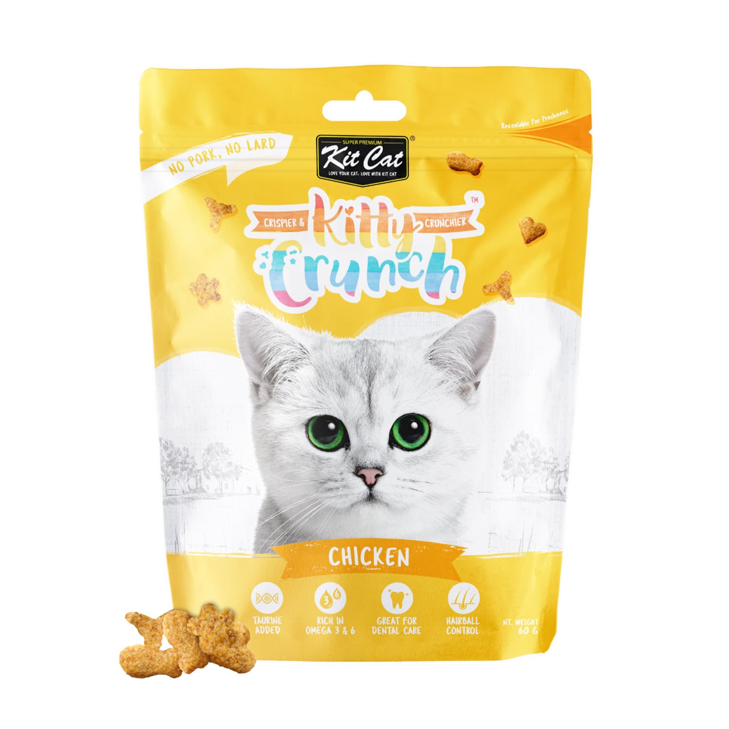 Kit Cat Kitty Crunch Chicken Flavor