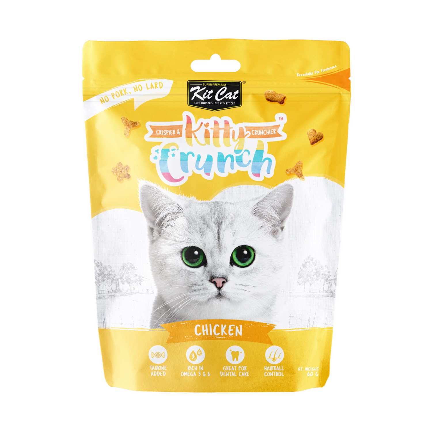 Kit Cat Kitty Crunch Chicken Flavor 60g - Image 3