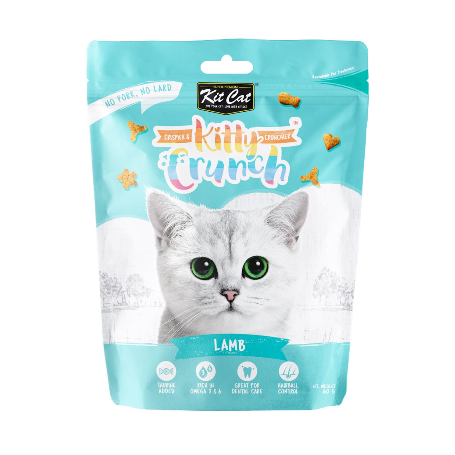 Kit Cat Kitty Crunch Lamb Flavor 60g - Image 3