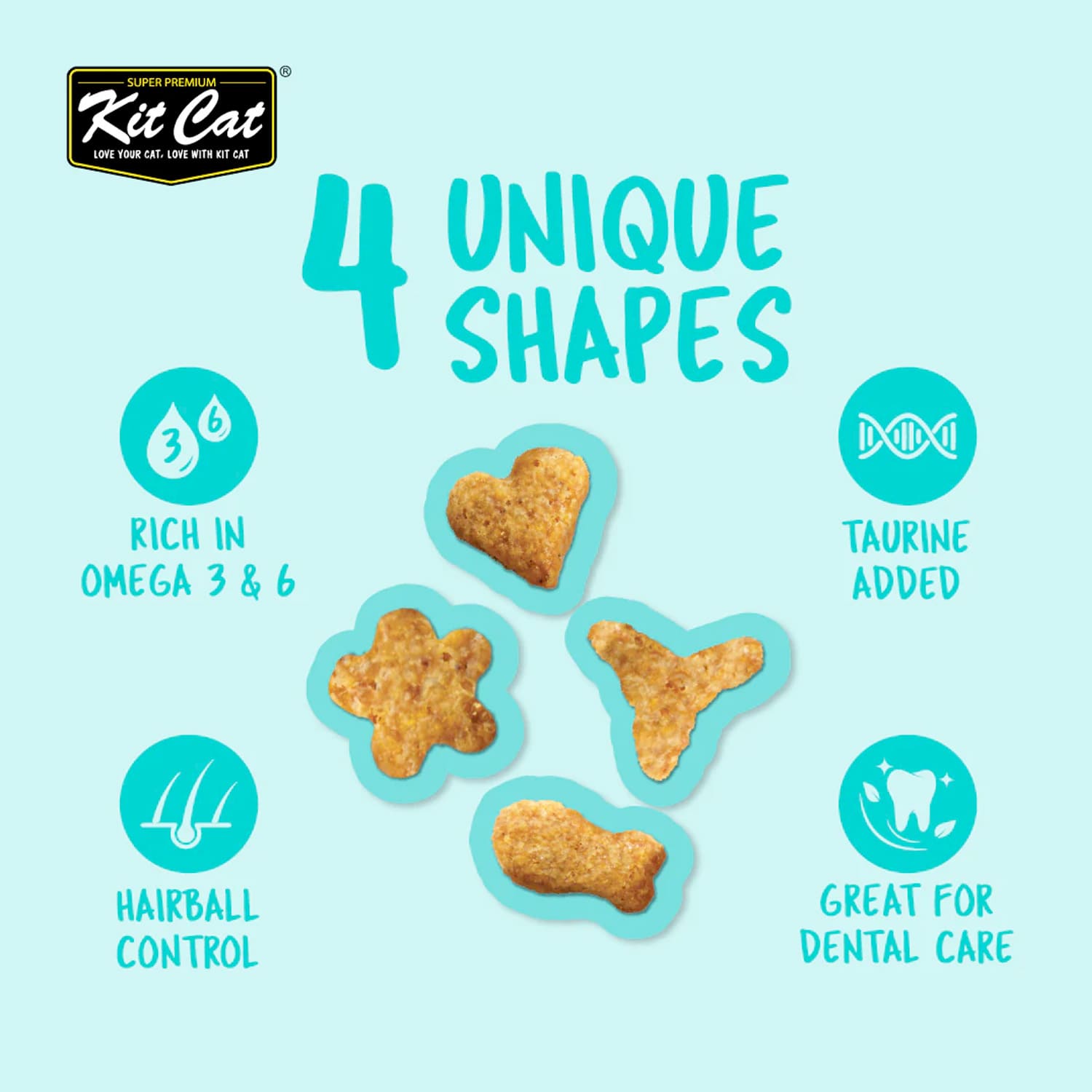 Kit Cat Kitty Crunch Lamb Flavor 60g - Image 5