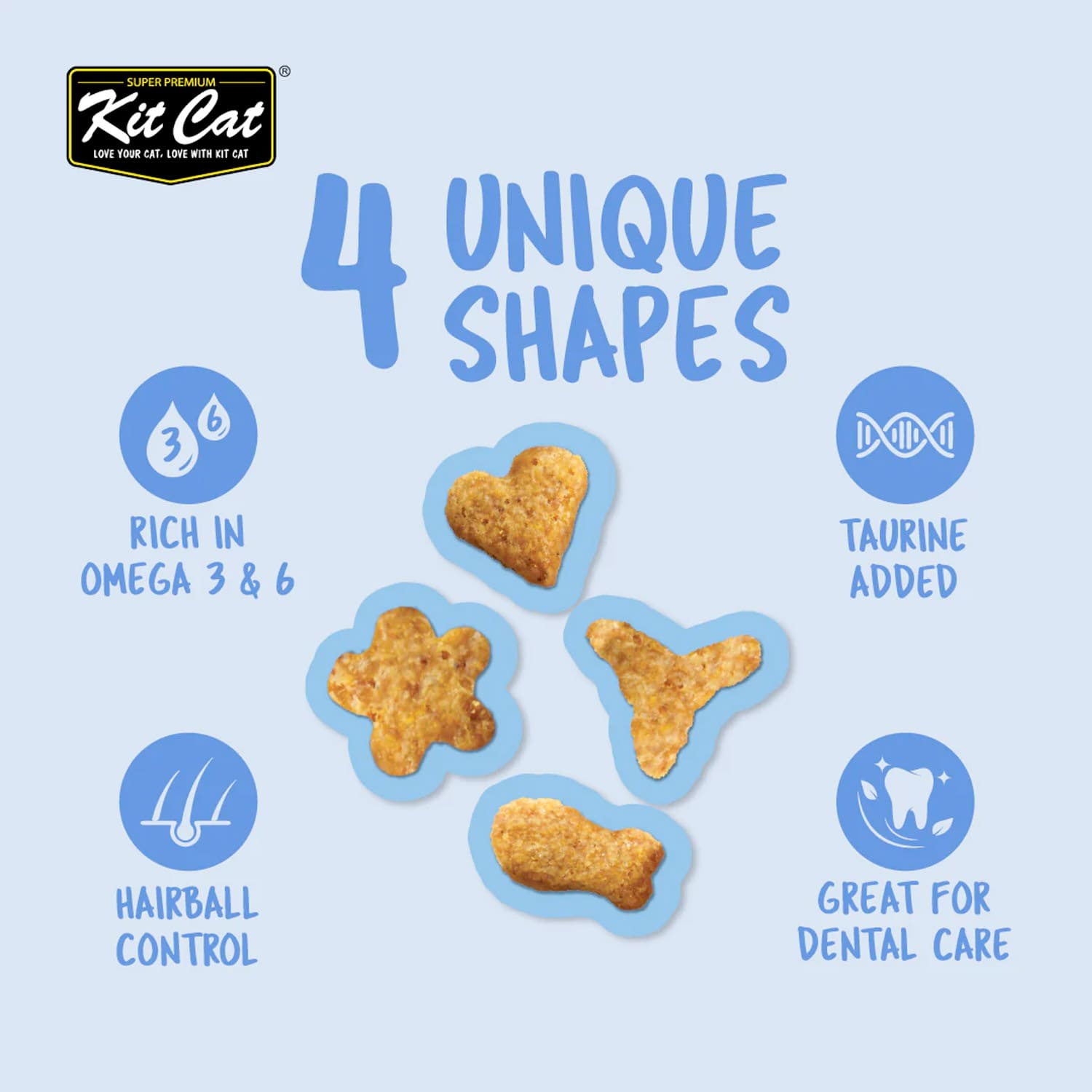 Kit Cat Kitty Crunch Seafood Flavor 60g - Image 5