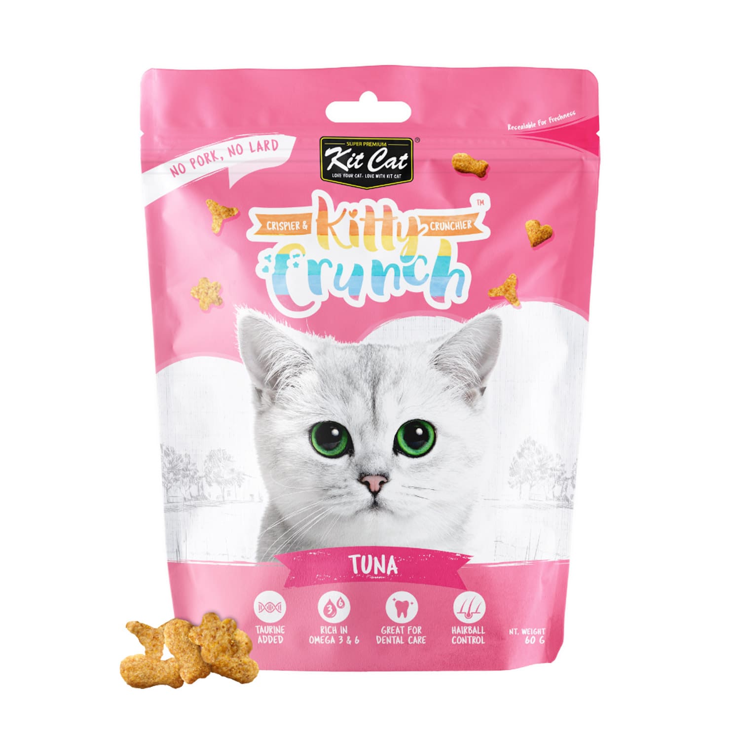 Kit Cat Kitty Crunch Tuna Flavor