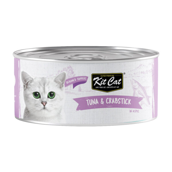 Kit Cat Deboned Tuna & Crab Toppers