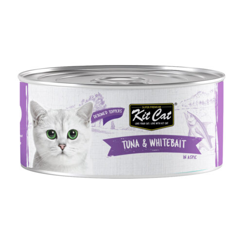 Kit Cat Deboned Tuna & Whitebait Toppers