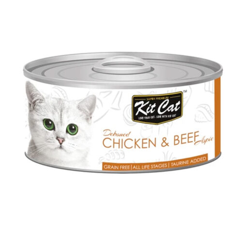 Kit Cat Deboned Chicken & Beef - 80g