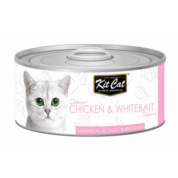 Kit Cat Deboned Chicken & Whitebait Toppers