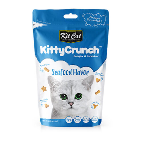 Kit Cat Kitty Crunch Seafood Flavor