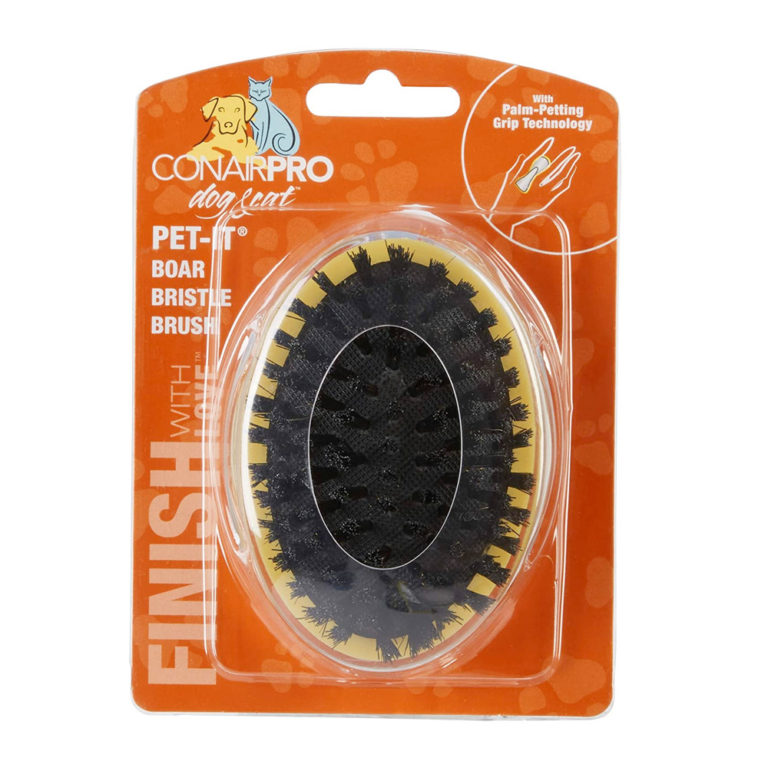 PetIt Boar Bristle Brush Naturally For Pets
