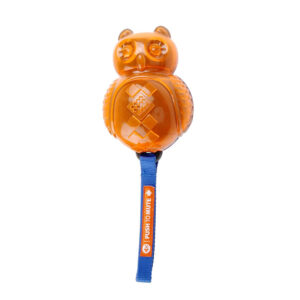 "Push to Mute" OWL Blue/Orange Solid/Transparent