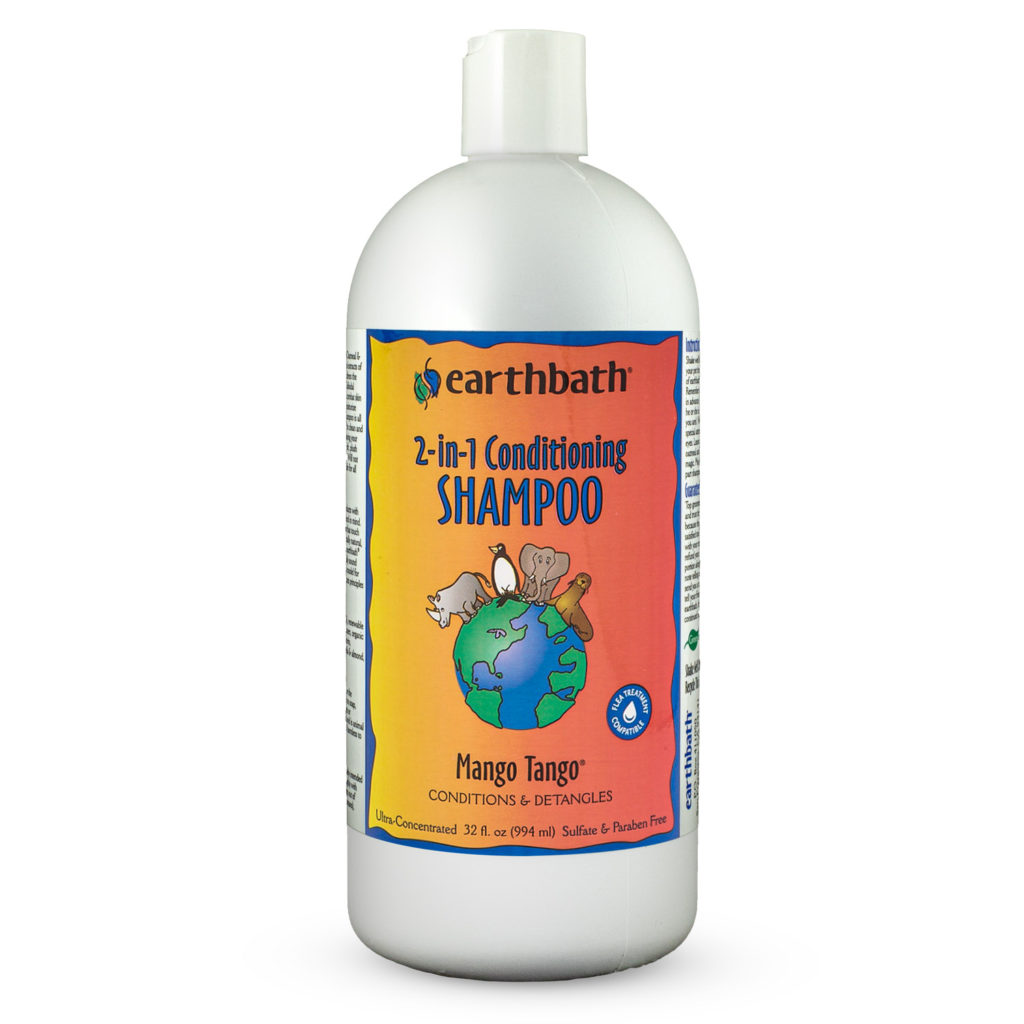 earthbath® 2in1 Conditioning Shampoo, Mango Tango®, Conditions