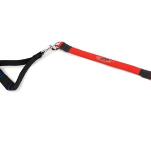 Ez Step Stretch Leash Large Red