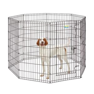 42" Black Exercise Pen with Full MAX Lock Door