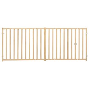 24" Wood Extra-Wide Pet Gate