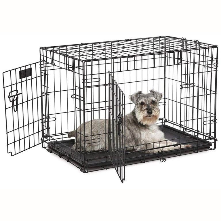 Contour Double Door Dog Crate 30" Naturally For Pets
