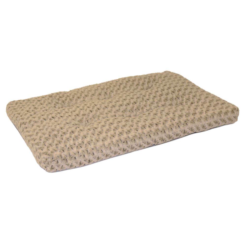 Ombre Mocha Swirl Fur Pet Bed 36"