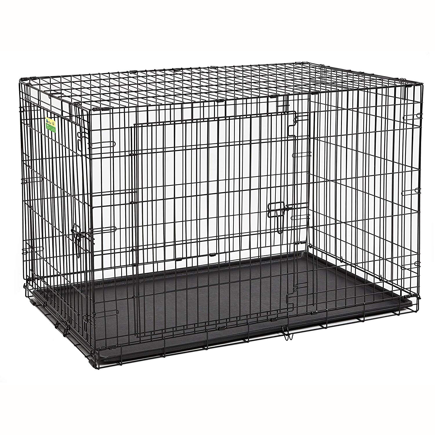 Cubierta de puerta cajón de perro de doble chengsan durable a prueba de viento Pet Kennel Cubierta para 48 
