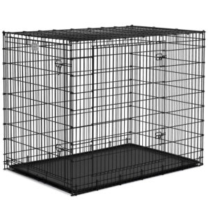 Crate Black Double Door 54"