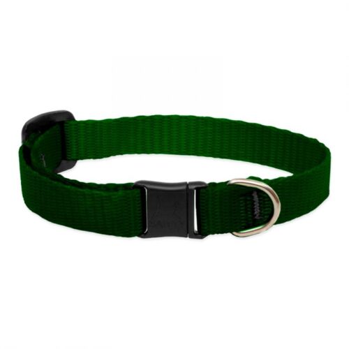 Basic Solids Safety Cat Collar Green