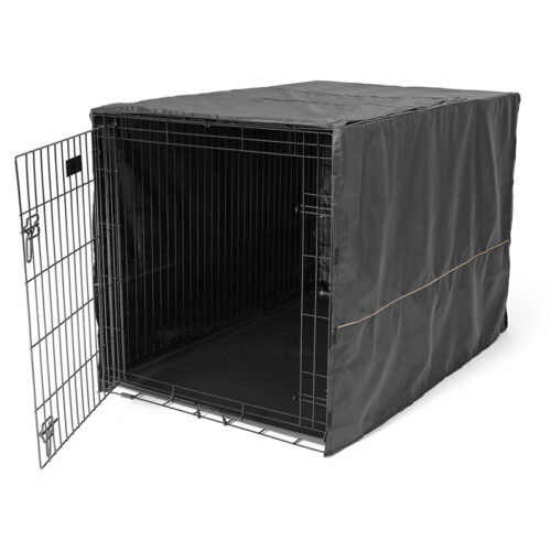 Black Polyster Crate Cover