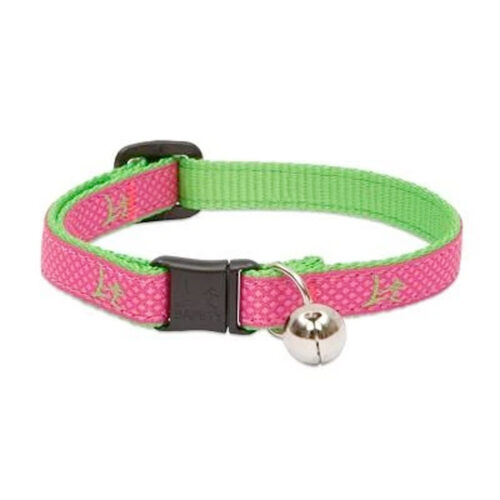 Cat collar BERMUDA PINK with Bell