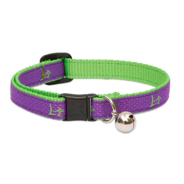 HAMPTON Puple Cat collar Club Blue With BELL