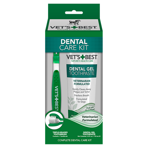 Vet's Best Complete Enzymatic Dental Care Kit