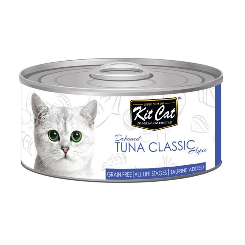 Kit Cat Tuna Classic 80g Naturally For Pets