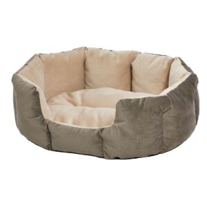 Medium QuietTime Deluxe Gray Tulip Bed