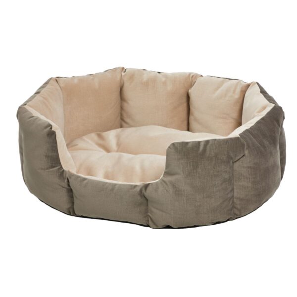 Medium QuietTime Deluxe Gray Tulip Bed