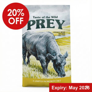 PREY Angus Beef Limited Ingredient Formula for Cats 2.7kg