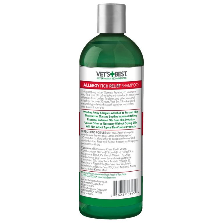 itch relief for dogs shampoo