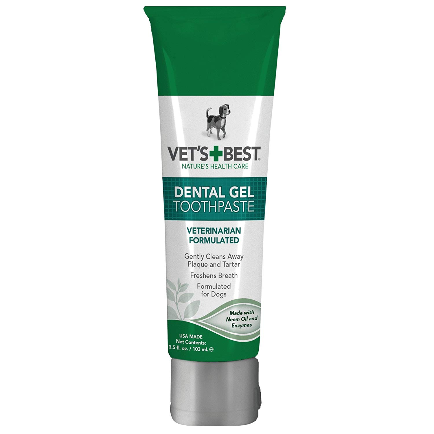 Vets Best Dental Gel (3.5oz) Naturally For Pets