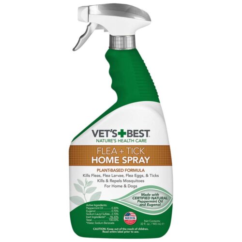 Vet's Best Flea and Tick Home Treatment Spray for Dogs