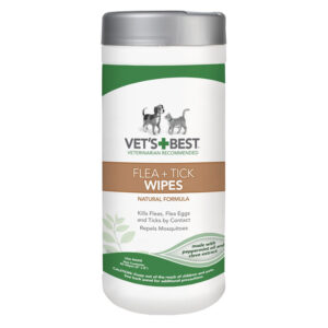 Vet's Best Flea + Tick Dog & Cat Wipes