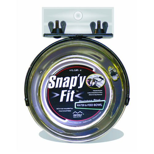 Snap'y Fit Water and Food Bowl