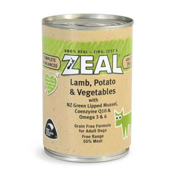 Zeal Lamb, Potato & Vegetables (Dog)