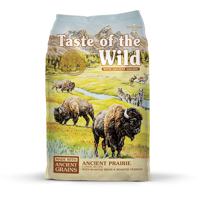 Taste of the Wild Dog Food Ancient Prairie Canine Naturally For Pets