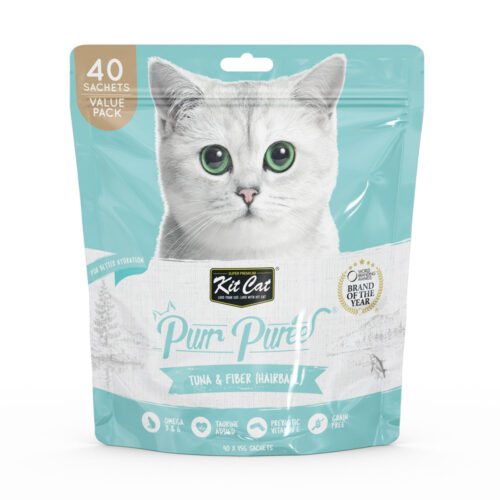 Kit Cat Purr Puree Value Pack – Tuna & Fiber