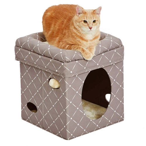 MidWest Curious Cat Cube, Cat House / Cat Condo