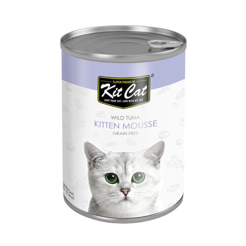 Kit Cat Kitten Mousse Canned Cat Food 400g