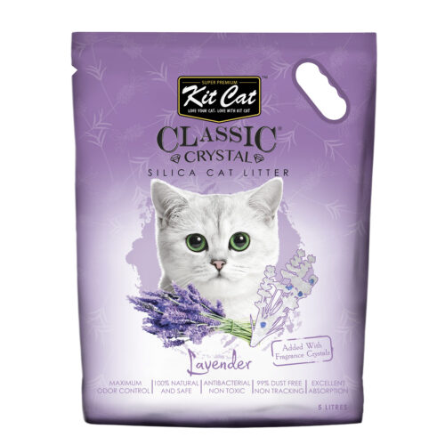 Kit Cat Classic Crystal Lavender Cat Litter 5L